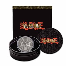 2022 Silver 1 oz Antiqued Ag Yu-Gi-Oh! Game Flip Coin (w/Tin &amp; CoA) - £70.78 GBP