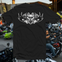 Sexy Skull Cotton T-SHIRT Sturgis Dayton Bike Week Hd Club Biker Motorcycle - £14.17 GBP+