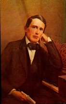 Portrait Stephen Collins Foster My old Kentucky Home Bardstown KY Postcard bk49 - £2.33 GBP