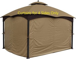 For A 10-Foot By 12-Foot Gazebo, Apex Garden Offers A Set Of Four Privac... - £193.39 GBP