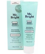 Mr. Bright - Whitening Fluoride Free Toothpaste Gel Peppermint - 3.52 oz. - £9.52 GBP