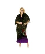 GORGEOUS ARTDECO STEVIE NICKS STYLE VELVET MUCHA GYPSY BOHO DELUXE DUSTER  - $5,428.44 MXN