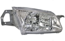 Headlight For 1999-2000 Mazda Protege Passenger Side Chrome Housing Clear Lens - £78.17 GBP