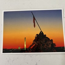 Arlington National Cemetery #49834 Iwo Jima Military Patriotic Postcard ... - $3.96