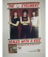 The Eyeliners Affiche Handbill Eye Doublures Bande Shot - $44.99