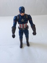 Captain America Marvel Hasbro 2015 Toy Action Figure Talking Audio - $10.08