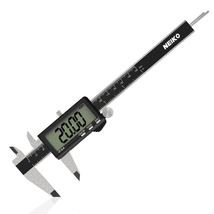 NEIKO 01401A 6&quot; Digital Caliper, Stainless Steel, Inch/MM/Fraction Display - $1,159.89 MXN