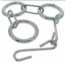 (1) Grain Drill Covering Chain 1/2&quot; Chain w/3 Links 20 1/2&quot; Long 511-100... - $19.00