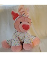 Dan Dee Collectors Choice Stuffed Animal Pink Plush Pig In Easter Bunny ... - $25.58 CAD