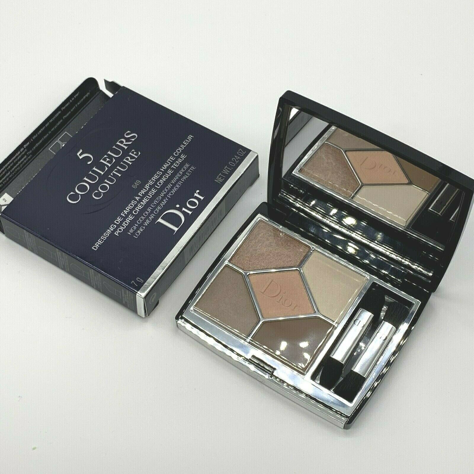 Christian Dior-5 Couleurs Couture Eyeshadow palette ~ 649 Nude Dress ~ Authentic - $59.31