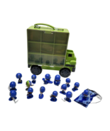 MGA Awesome Little Green Men Battle Transport Truck Case and 15 Figures ... - $45.49