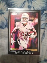 2022 SAGE Artistry #81 Ronnie Rivers   Rookie Arizona Cardinals - $1.00