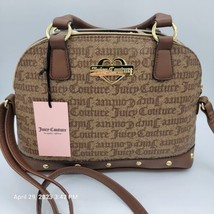 Juicy Couture Chestnut Chino Glam Dome Satchel / Women Satchel/Crossbody Purse - £57.39 GBP