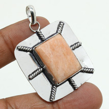 Sunstone Gemstone Ethnic Black Friday Gift Pendant Jewelry 2.10" SA 5895 - £3.18 GBP