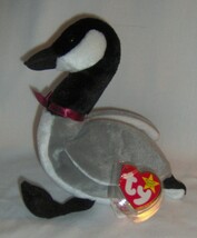 &#39;98 TY ORIGINAL Beanie Baby LOOSY the GOOSE 4th Gen HT 6th Gen TT MWMT #... - £4.61 GBP