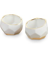 Kate Aspen 23216Na Geometric Ceramic Planters Decorative Bowls (Set Of 2... - €38,16 EUR