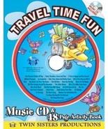 Travel Time Fun: Music CD &amp; Activity Book Ken Carder - $207.14 MXN