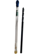 1/2&quot; x 12&quot; OAL HSS 135° Split Point Black Oxide Finish Aircraft Extensio... - $373.19 MXN