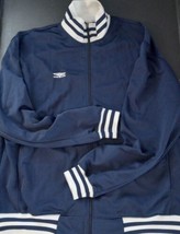 Men&#39;s Blue/White Striped Umbro Soccer Jacket Zip Up Size XXL 2XL EUC. - £18.41 GBP