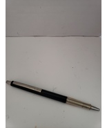 Vintage Black Paper Mate Double Heart Contour Grip  Ballpoint Pen ^  - $20.51 CAD