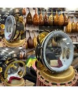 Professional Arabic RIQ TAMBOURINE Daff Music Instrument Parchment seashell - $300.00