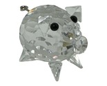 Vintage Swarovski Crystal figurine Miniature Pig w/ curly tail #10028, r... - $56.10