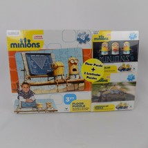 Minions Puzzles 1-Floor 36" x 24" Sealed 2-Lenticular 9" x 6" Movie Exclusive - $11.65