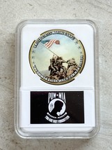 Usmc Iwo Jima Challenge Coin Pow - Mia - £11.18 GBP