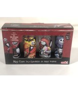 The Nightmare Before Christmas Mini Shot Glasses 4 Piece Set Disney Disp... - £39.65 GBP