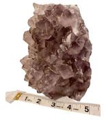 Amethyst Rose De France 3.14 LB Mauve Color Crystal Cluster W Mounting Hole - £133.40 GBP