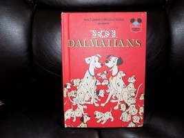 Vintage 1981 Walt Disney 101 Dalmations HC 1st American Edition World of Reading - £7.52 GBP