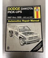 Haynes 30020 (1668) Dodge Dakota Pick-ups 1987-1996 2WD &amp; 4WD Repair Man... - $9.50