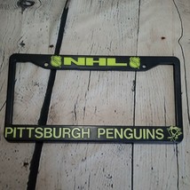 Pittsburgh Penguins Hockey- NHL Plastic License Plate Frame Holder - £5.09 GBP