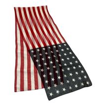Vintage USA Flag Scarf Made in Italy 100% Polyester - €14,68 EUR