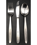 VTG Nigeria Airways Silverware Set Spoon Fork Knife Stainless Steel 1st ... - £65.53 GBP