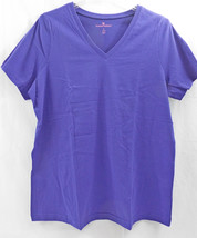 Women&#39;s Plus Size Perfect V Neck Shirt in Dark Purple - £12.62 GBP+