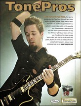 Papa Roach Jerry Horton Schecter Guitar with TonePros Locking Bridge ad print - £2.84 GBP