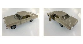 1:43 Cream 5&quot; Chevy 1967 Chevrolet Impala Diecast Model Toy Car  - $22.99