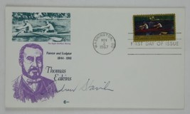 Andrew Stasik Signed 1967 First Day Cover FDC Honoring Thomas Eakins - £78.94 GBP
