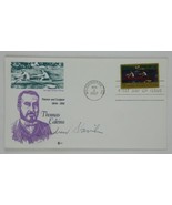 Andrew Stasik Signed 1967 First Day Cover FDC Honoring Thomas Eakins - £77.85 GBP