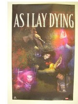 As I Lay Dying Poster Band Shot Color Commercial - £21.18 GBP