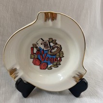 Vintage LAS VEGAS Hotels Casinos Ashtray Trinket Dish Ash Tray Gambling - £6.30 GBP