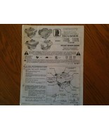 Tecumseh instruction manual - vintage 1970&#39;s for the small gas engine la... - $92.48 MXN