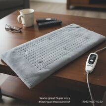 12x24 Heating Pad for Back Pain &amp; Cramps Relief, Electric Moist/Dry Heat... - $643.73 MXN
