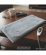 12x24 Heating Pad for Back Pain &amp; Cramps Relief, Electric Moist/Dry Heat... - $643.73 MXN