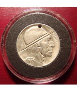 Rare Original Vintage 1937 Hobo Buffalo Nickel - $999.99
