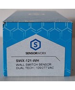 SENSORWORX - SWX-121-WH - Wall Switch Sensor 1-Pole - Auto On - 120-277V... - $75.31 CAD
