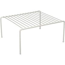 Panacea Grayline 40115, Medium Kitchen Helper Shelf, White - $19.82
