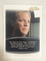 Quotable Star Trek Voyager Trading Card #41 The Chute - $1.97