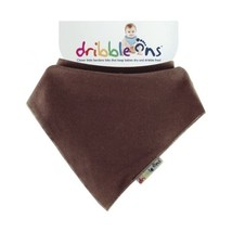 DribbleOns Bib - 0-24 Months, Chocolate  - $209.43 MXN